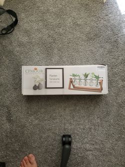 Planter Terrarium, 5 Bulb Vases