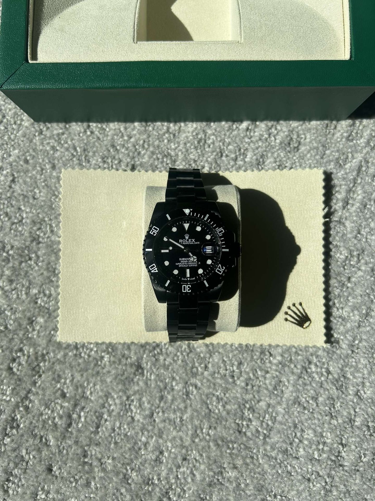 Black Rolex Submariner