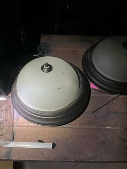 2 ceiling light lamps