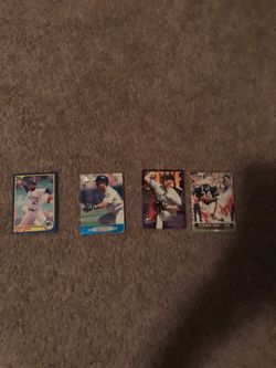Baseball and football cards
