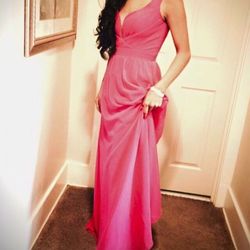 Fuchsia dress size small