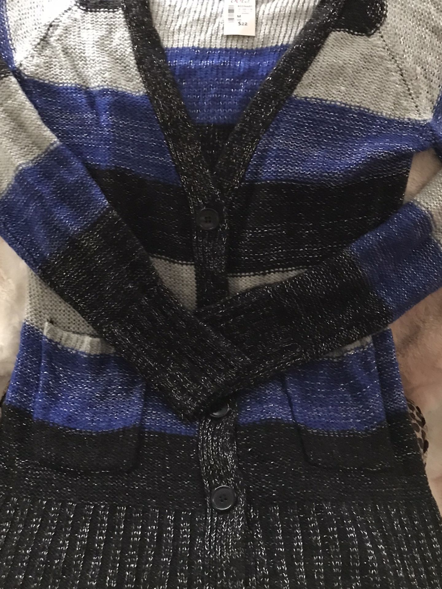 Dots Button Up Cardigan