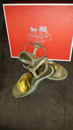 **COACH** wedges or OBO