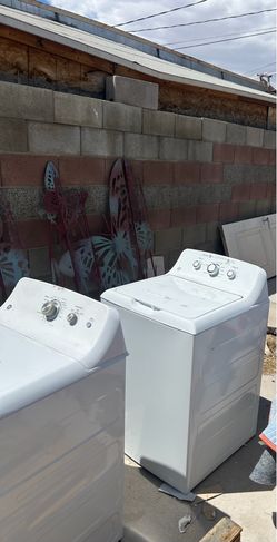 Washer and dryer set