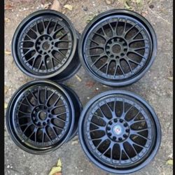 4 - 18x8.5 5x114.3 5x4.5 5x100 5x3.94  Wrx Crosstrek Infiniti G35 G37 Q50 Q60 350z Altima Civic Kia Accord Camry Wheels Rims !!!!!!!!!!