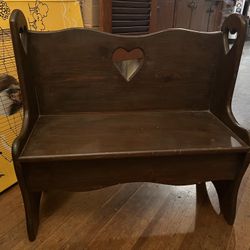Antique Doll Bench 