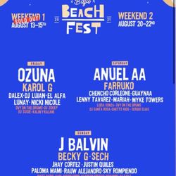 Baja Beach Fest Week 1