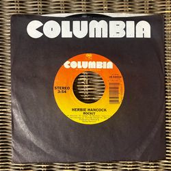Herbie Hancock “Rockit” 7” Single