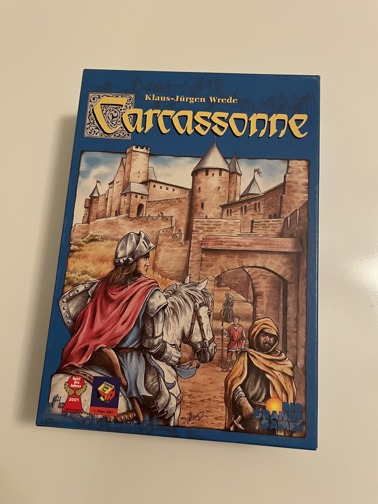 Carcassonne Board Game - Complete Classic Edition - Award-Winning Strategy Game
