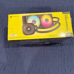 iCUE LINK TITAN 240 RX RGB AIO Liquid CPU Cooler, brand new,  unopened box