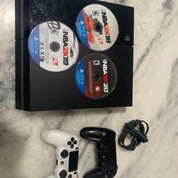 PS4- 2 Controls - NBA 2k 20 , 19 ,18