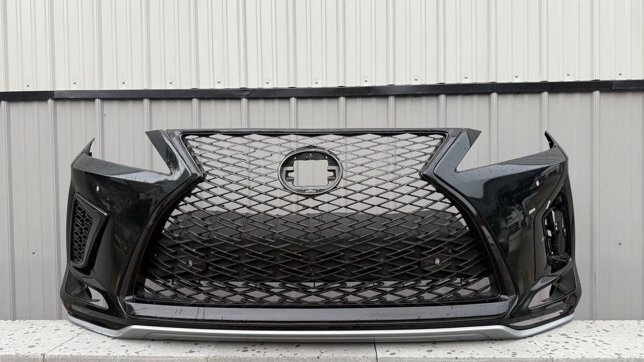 LEXUS RX BLACK 2020 2021 2022 ORIGINAL FRONT BUMPER F SPORT