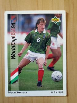 1993 Upper Deck World Cup 94 "Miguel Herrera"