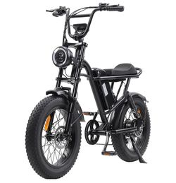 1000W Fat Tire Electric Bike 20" x 4.0" Adult Electric Bicycle with Removable 48V Battery, Electric Bikes 28MPH 7-Speed System, Commuting Dirt Bike Mo
