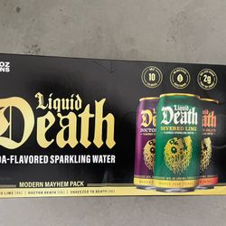 Liquid Death Sparkling Water 