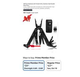 Brand new Multitool with Pocket Knife