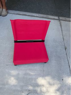Folding  bleacher seat