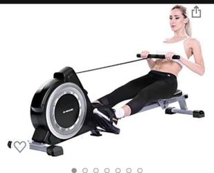 Rowing exercise machine