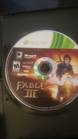 fable 3 xbox 360