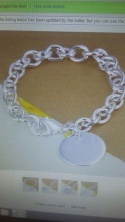 LADIES STERLING SILVER BRACELET