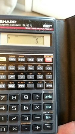 Sharp Scientific calculator EL -531D