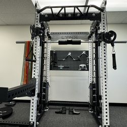 FULLY LOADED - FREE DELIVERY🟢All In One Home Gym🟢 Functional Trainer🟢Smith Machine🟢Squat Rack🟢Cable Machine