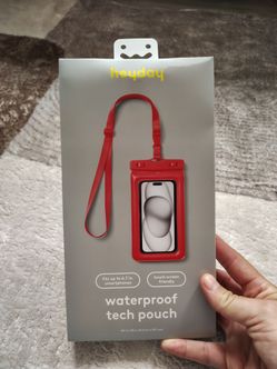 Waterproof phone case from Target, brand new in box