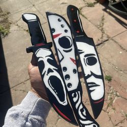 Epoxy Art Horror Knifes 