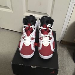 VNDS JORDAN 6 CARMINE SIZE 11.5