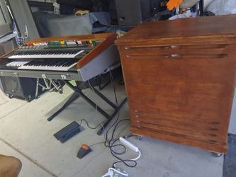 Yamaha yc 45d and  leslie model 45