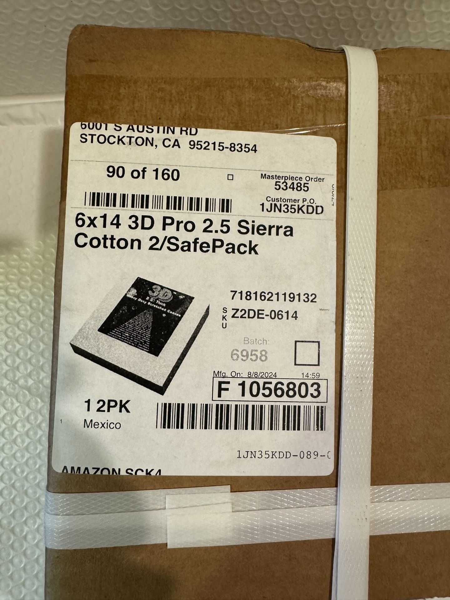 Masterpiece Z2DE-0614 3D Pro 6”X14”