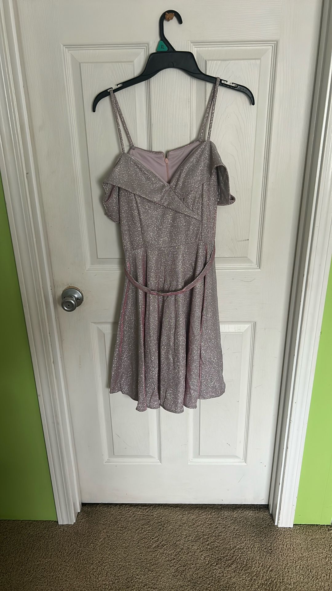 Purple Glitter Dress
