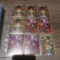 DBZ Dragon Ball Super Masters Trading Card Game Set 8 Malicious Machinations Cards