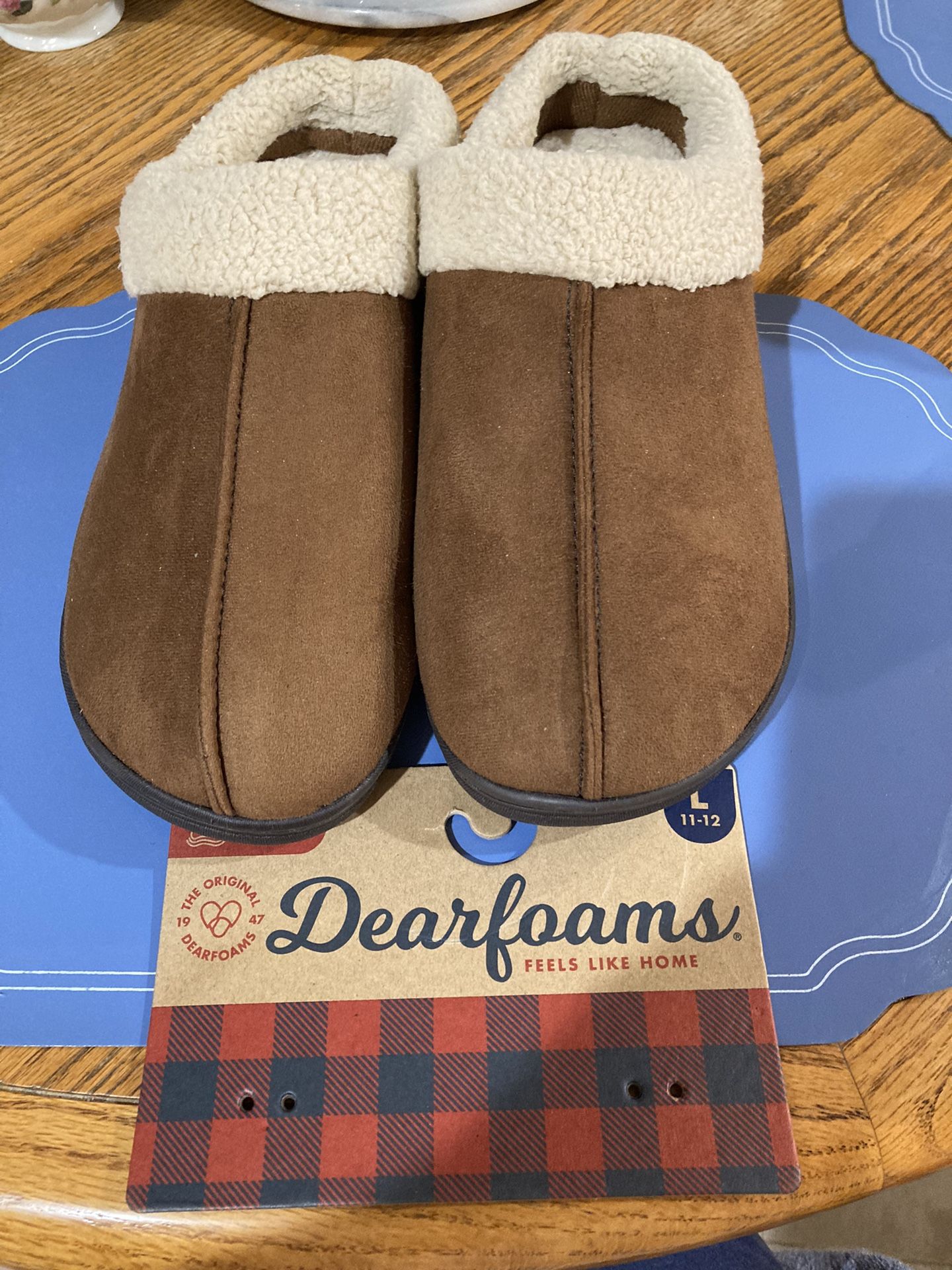 Brand Néw Mens Dearfoam Size 11-12
