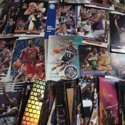Basketball Cards,  1993-Up, Various  Many Different Players, About 100 Card S