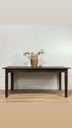 Vintage Solid Wood Dining Table