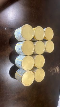 10 cans Enfamil