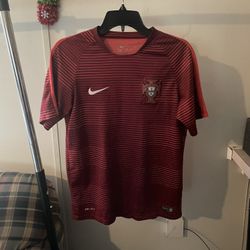 Nike Portugal Flash  Vintage Soccer Pre Training Jersey