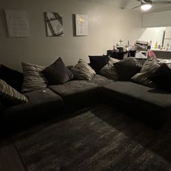 Gray Sectional Couch