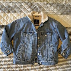 Gap Sherpa-lined Jean Jacket For Girls