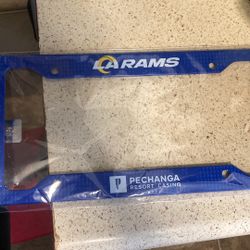 Rams License Plate Cover 