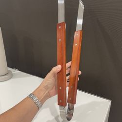 New Grill Tongs Bbq Tongs 18”