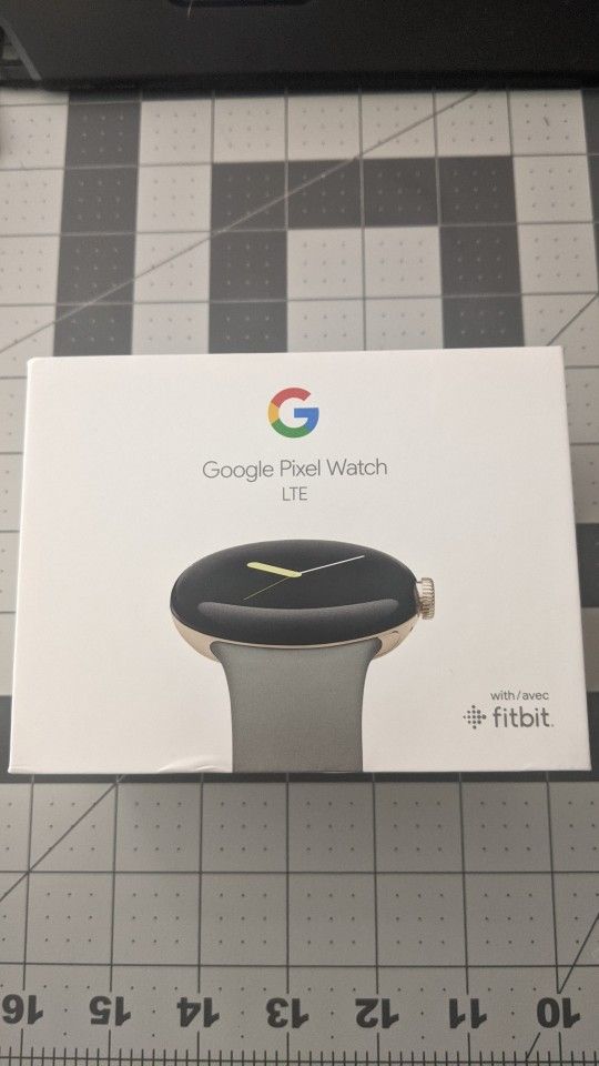 Brand New Sealed Unopened Google Pixel Watch Gen 1 LTE WiFi Plus Accessories