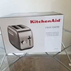 Stylish KitchenAid Stainless Steel Toaster
