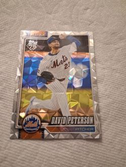 2026 David Peterson,  Topps  75 Card # 215 series one Diamante