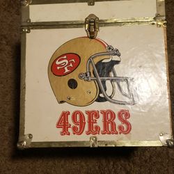 Vintage 1990 San Francisco 49Ers Toy Chest Rare