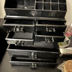 Black Make Up Organizer & Storage