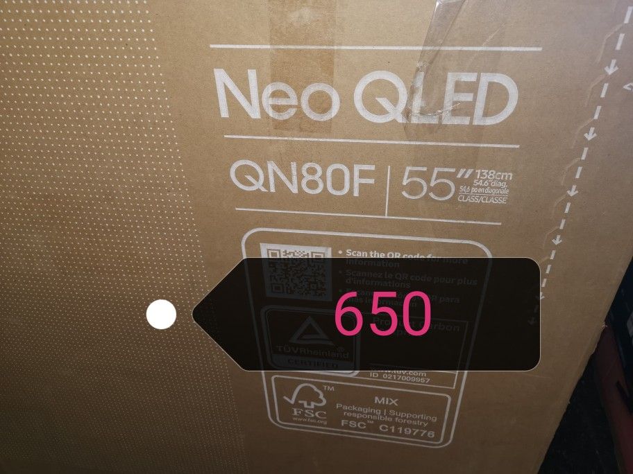 SAMSUNG 55"INCH NEO QLED 4K Q80F