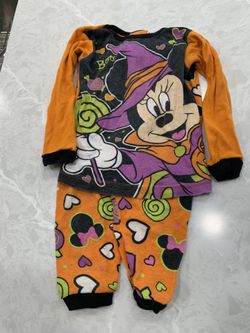 Girls Minnie Halloween PJ’s Size 18 Months