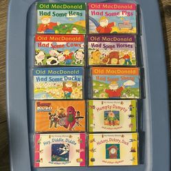 Children’s Cassette Tapes One Barney Rocks, Cassette Tape Old  Macdonaldk